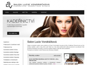 Salon Lucie Vondráčková s.r.o. - kosmetika, kadeřnictví Praha