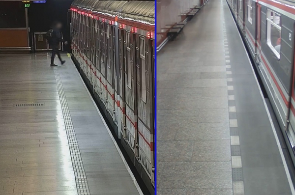 Muž napadl několik cestujících v metru. Kriminalisté hledají další poškozené