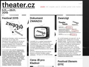 THEATER.cz, o.s. - pražský divadelní festival německého jazyka