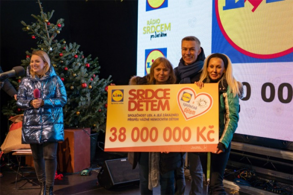 Sbírka Srdce dětem přinesla rekordních 38 milionů korun.  Ty pomohou další tisícovce nemocných dětí