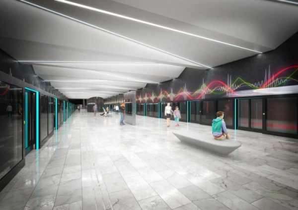 Výtvarnou podobu stanic metra D Nemocnice Krč, Nádraží Krč a Nové Dvory navrhnou přední čeští umělci 