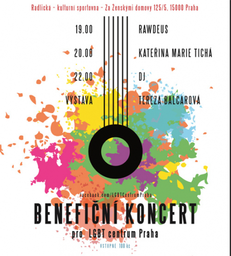 Benefiční koncert pro LGBT Centrum Praha