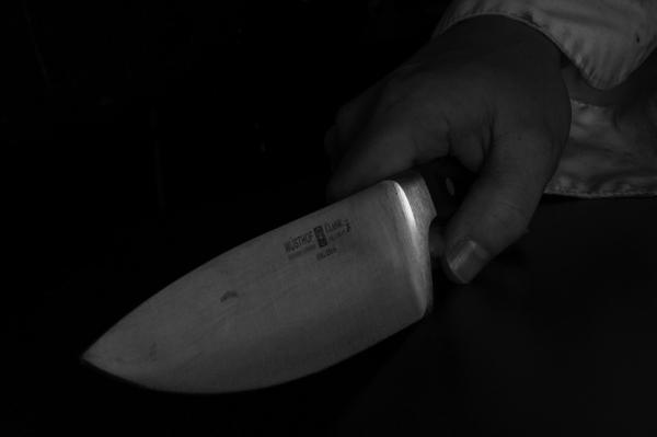 Psychicky narušený muž běhal po domě s nožem v ruce,  pak se zabarikádoval v bytě