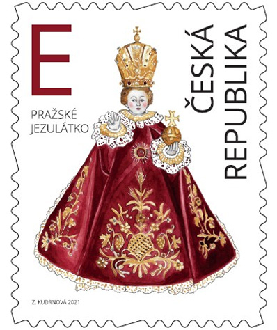 Česká pošta: Pražské Jezulátko zdobí novou poštovní známku
