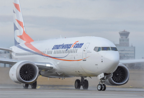 Leteckou společnost Smartwings loni využilo přes 2,7 milionu cestujících