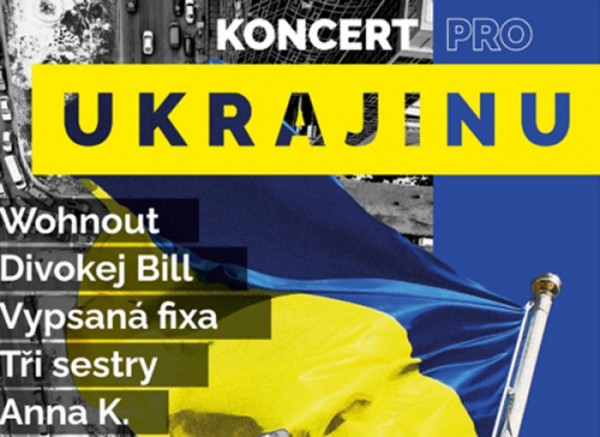 9. března proběhne v pražské Lucerně benefiční koncert pro Ukrajinu