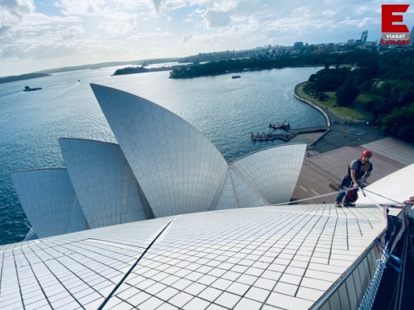 Dohlížet na přístav v Sydney není žádná procházka růžovým sadem