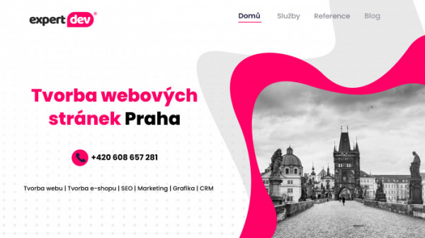 Tvorba webových stránek Praha