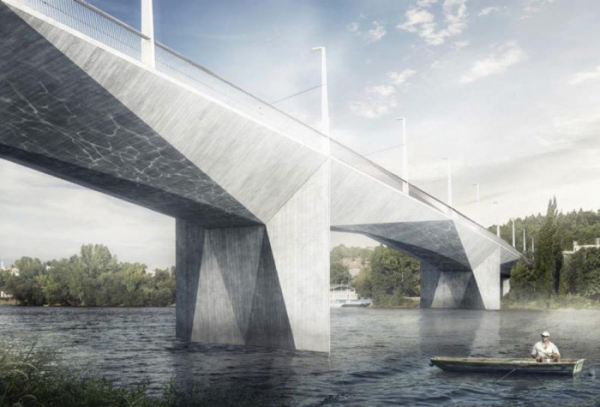Na přelomu srpna a září začne město Praha s výstavbou Dvoreckého mostu. Propojí Podolí a Smíchov