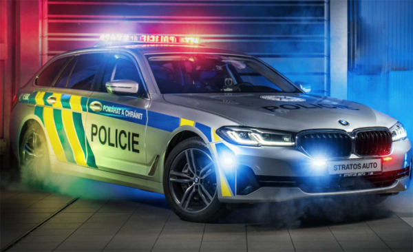 Prvních deset BMW 540i xDrive Touring ve speciálním provedení pro dopravní policii