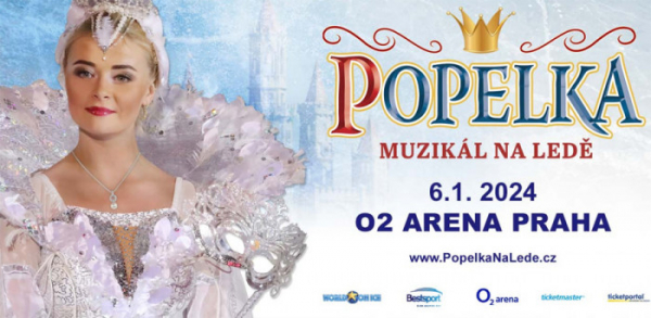 Kouzelný muzikál na ledě Popelka se po úspěších v zahraničí  vrací do pražské O2 areny