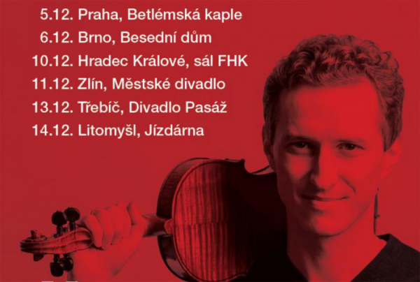 Osmero ročních dob: Mimořádné adventní koncerty houslisty Josefa Špačka