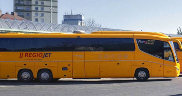 RegioJet odstartoval prodej autobusových jízdenek na mezinárodní spoje na celou sezónu