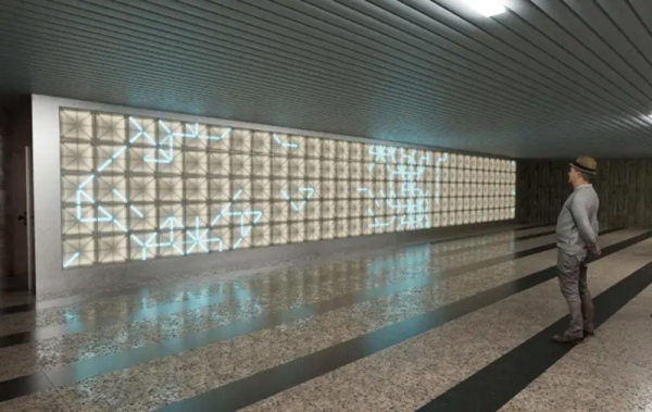 Nové umělecké dílo do vestibulu stanice metra Florenc C vytvoří Jan Poš