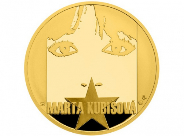 Medaile Marty Kubišové rozšířila kolekci Slavíci ve zlatě