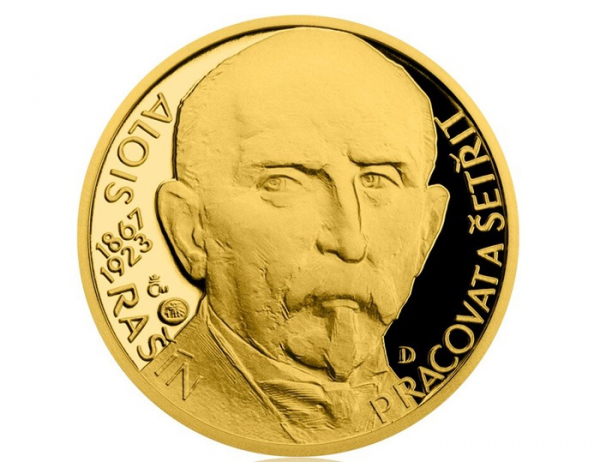 První československý ministr financí má svůj dukát a medaili